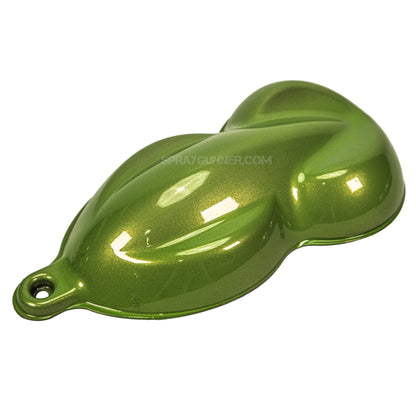 Custom Creative Paints: Sonic Green Pearl Basecoat 150ml (5oz)