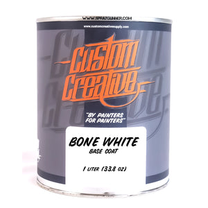 Custom Creative Paints: Bone White 1 liter (33.8oz)