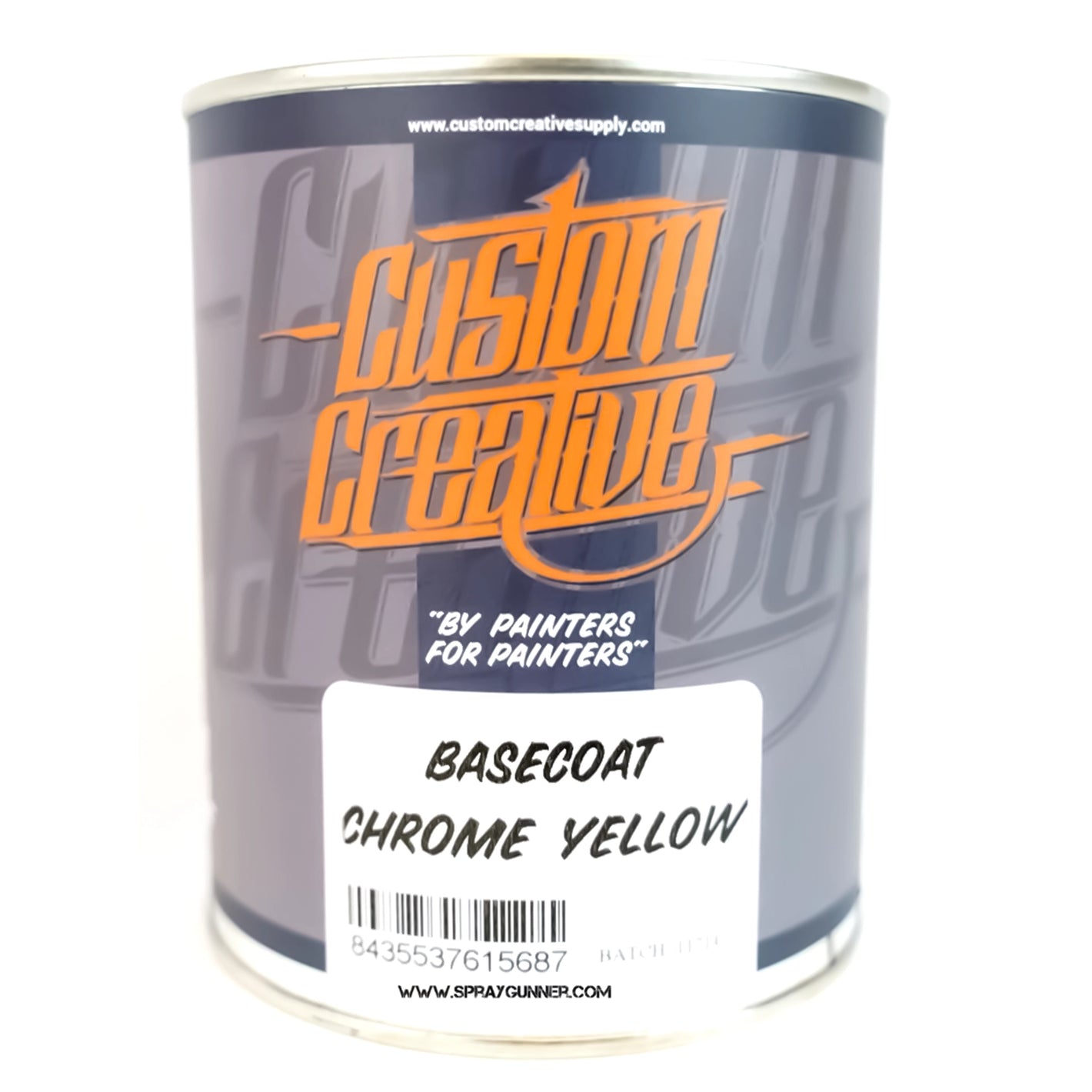 Pinturas creativas personalizadas: Amarillo cromo 1 litro (33,8 oz)