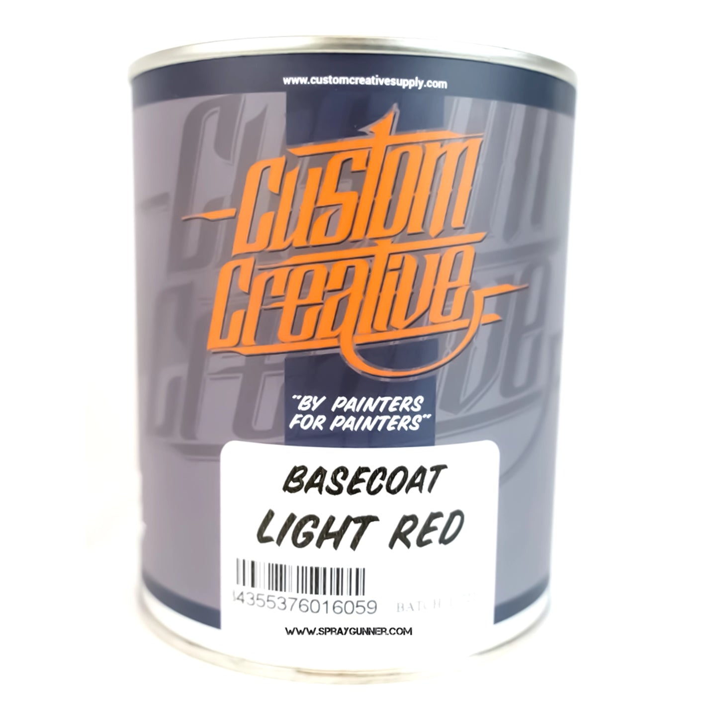 Pinturas creativas personalizadas: Rojo claro 1 litro (33,8 oz)