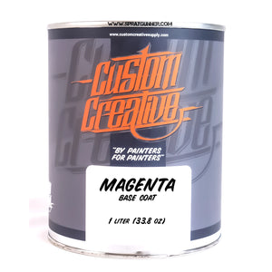 Custom Creative Paints: Magenta 1 liter (33.8oz) - SprayGunner