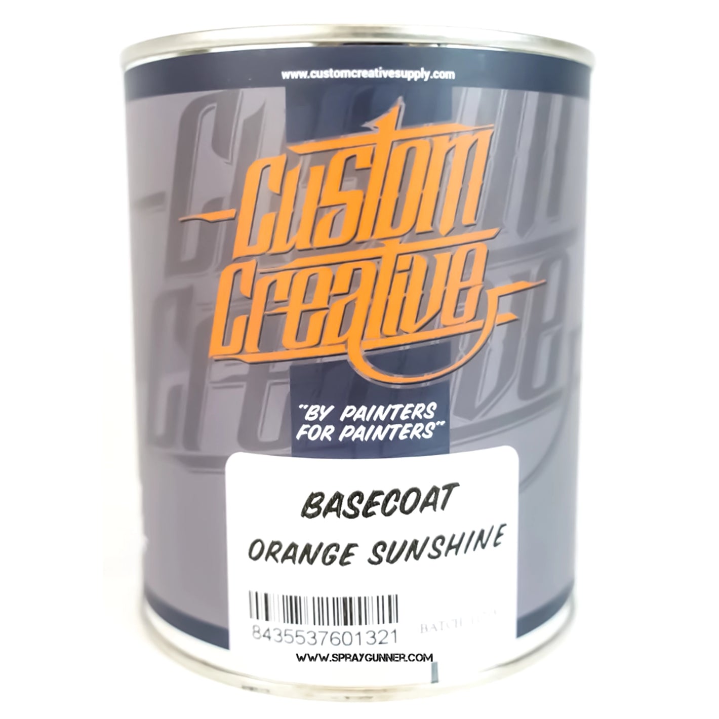 Custom Creative Paints: Orange Sunshine 1 liter (33.8oz) - SprayGunner