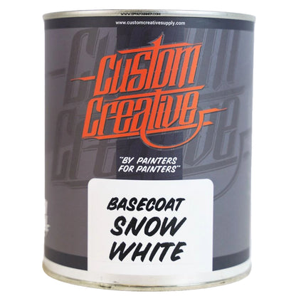 Custom Creative Paints: Snow White 1 liter (33.8oz)