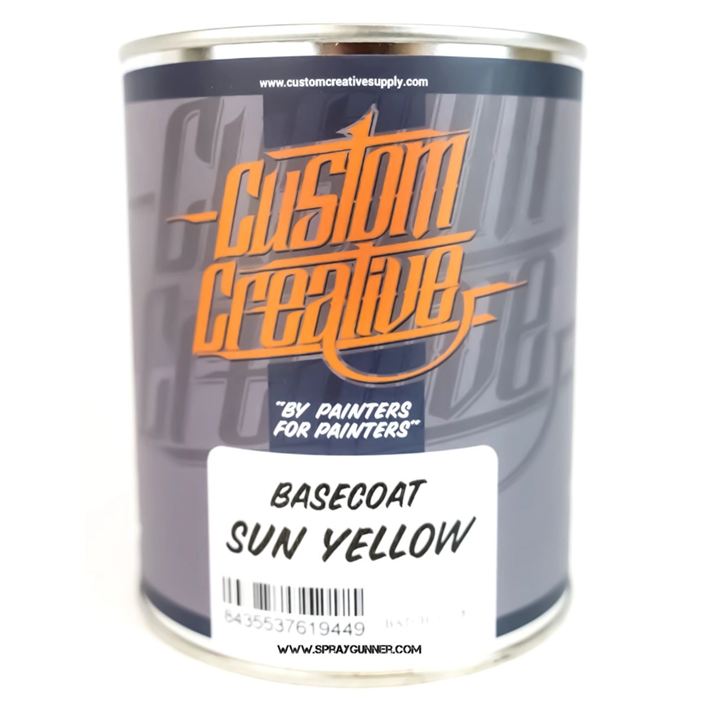 Custom Creative Paints: Sun Yellow 1 liter (33.8oz) - SprayGunner