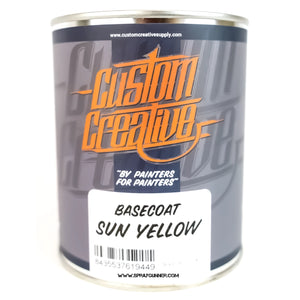 Custom Creative Paints: Sun Yellow 1 liter (33.8oz) - SprayGunner