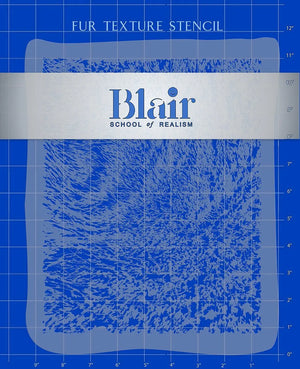 Blair Stencil - Fur - SprayGunner