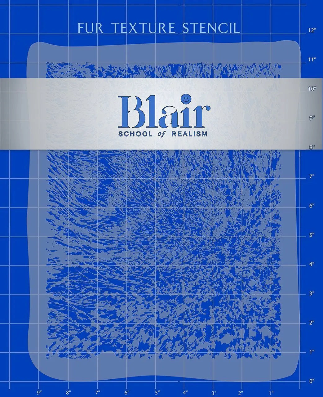 Blair Stencil - Fur - SprayGunner