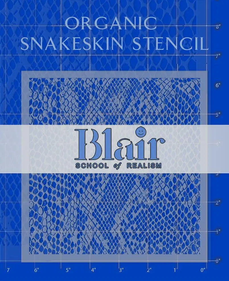 Blair Schablone - Organische Schlangenhaut