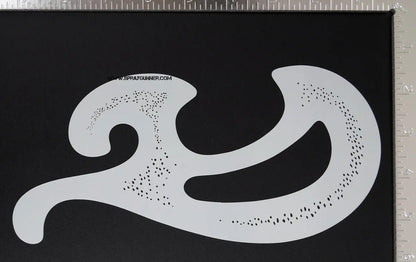 Blair Stencil - Smooth-Edged French curve