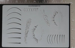 Blair Stencils - hair & lashes bundle - SprayGunner