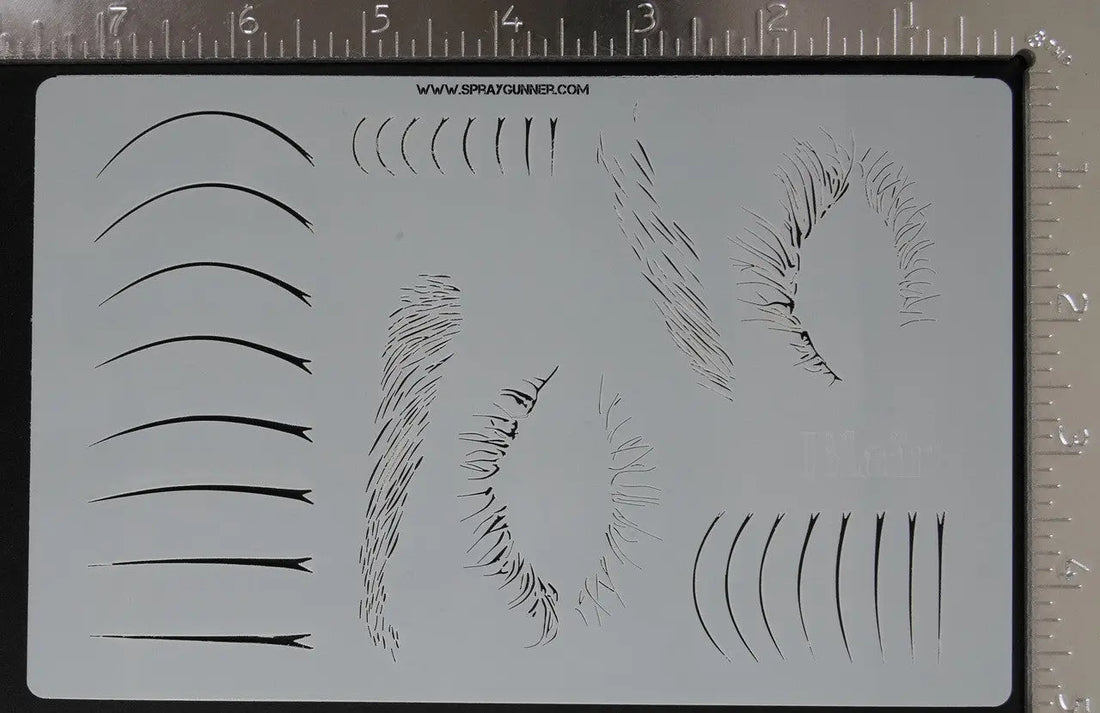 Blair Stencils - hair & lashes bundle - SprayGunner