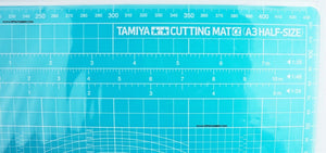 Tamiya Tapete de Corte Alpha (A3 Tamaño Medio/Azul)