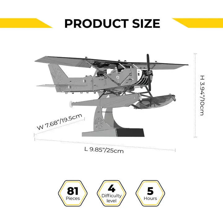 Breeze Drifter Seaplane Metal Model - SprayGunner