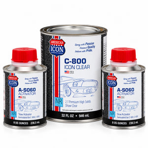 C-800 ICON Clear 1 Quart With 2 Activators - Complete Kit