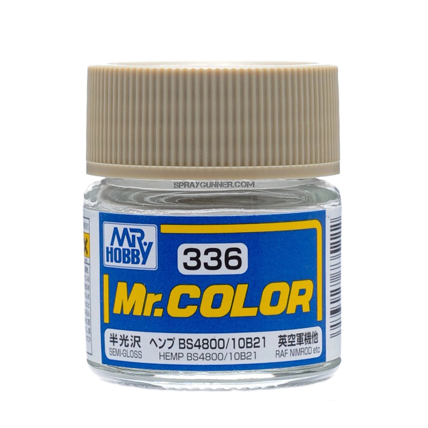 GSI Creos Mr.Color Model Paint: Hemp BS4800/10B21 (C-336) - SprayGunner