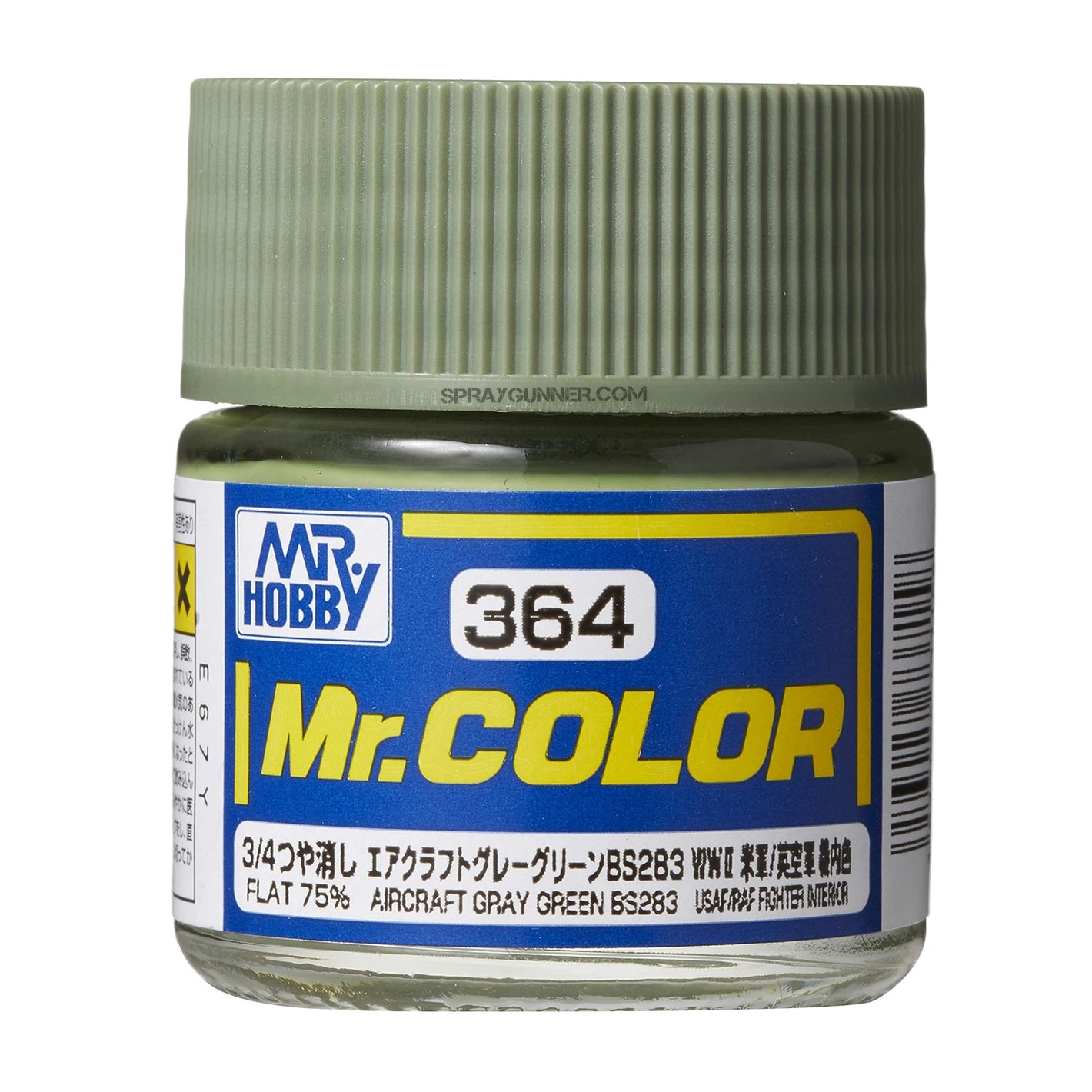 GSI Creos Mr.Color Model Paint: Aircraft Gray Green (C-364) - SprayGunner