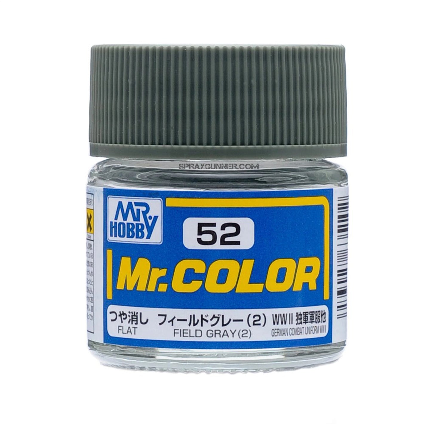 GSI Creos Mr.Color Model Paint: Flat Field Gray(2) - SprayGunner