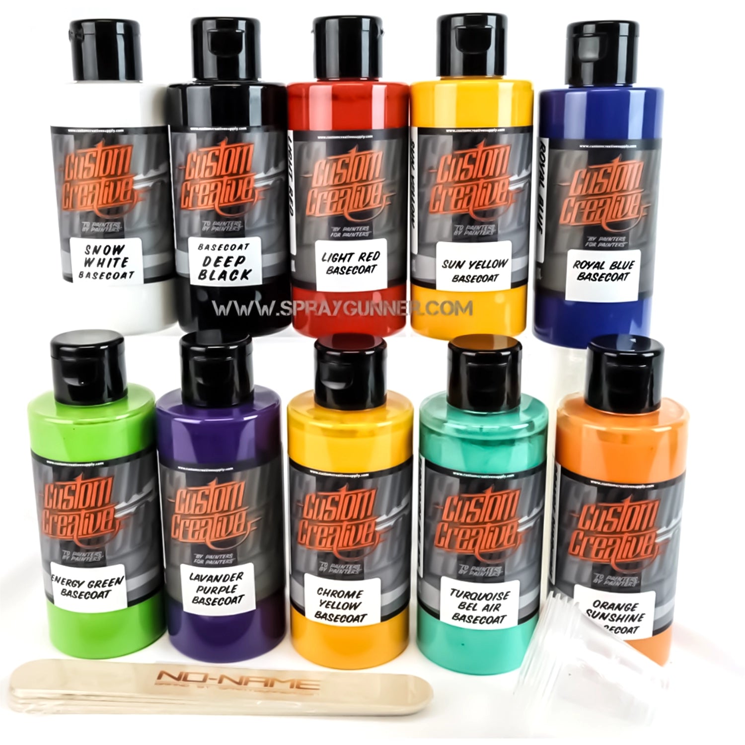 Custom Creative Paints: 10 color set - SprayGunner