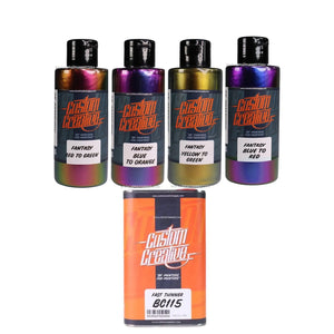 Custom Creative FX Chameleon Set (4 colors + 1 thinner) 150ml - SprayGunner