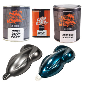 Custom Creative Paints: Silver Dollar + Choose Your Kandy Paint Set (1L)