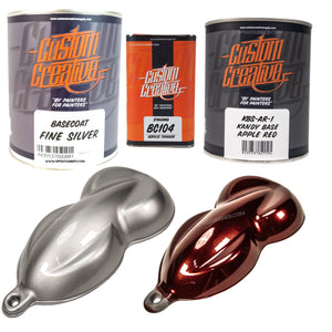 Custom Creative Paints: Fine Silver + Choose Your Kandy Paint Set (1L)
