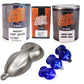 Custom Creative Paints: Fine Silver + Choose Your Kandy Paint Set (1L)
