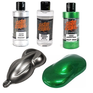 Custom Creative Paints: Silver Dollar + Choose Your Kandy Paint Set (150mL)