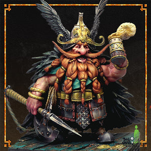 Captain Greathelm 75 mm [Traders of Kobberland Series] Big Child Creatives
