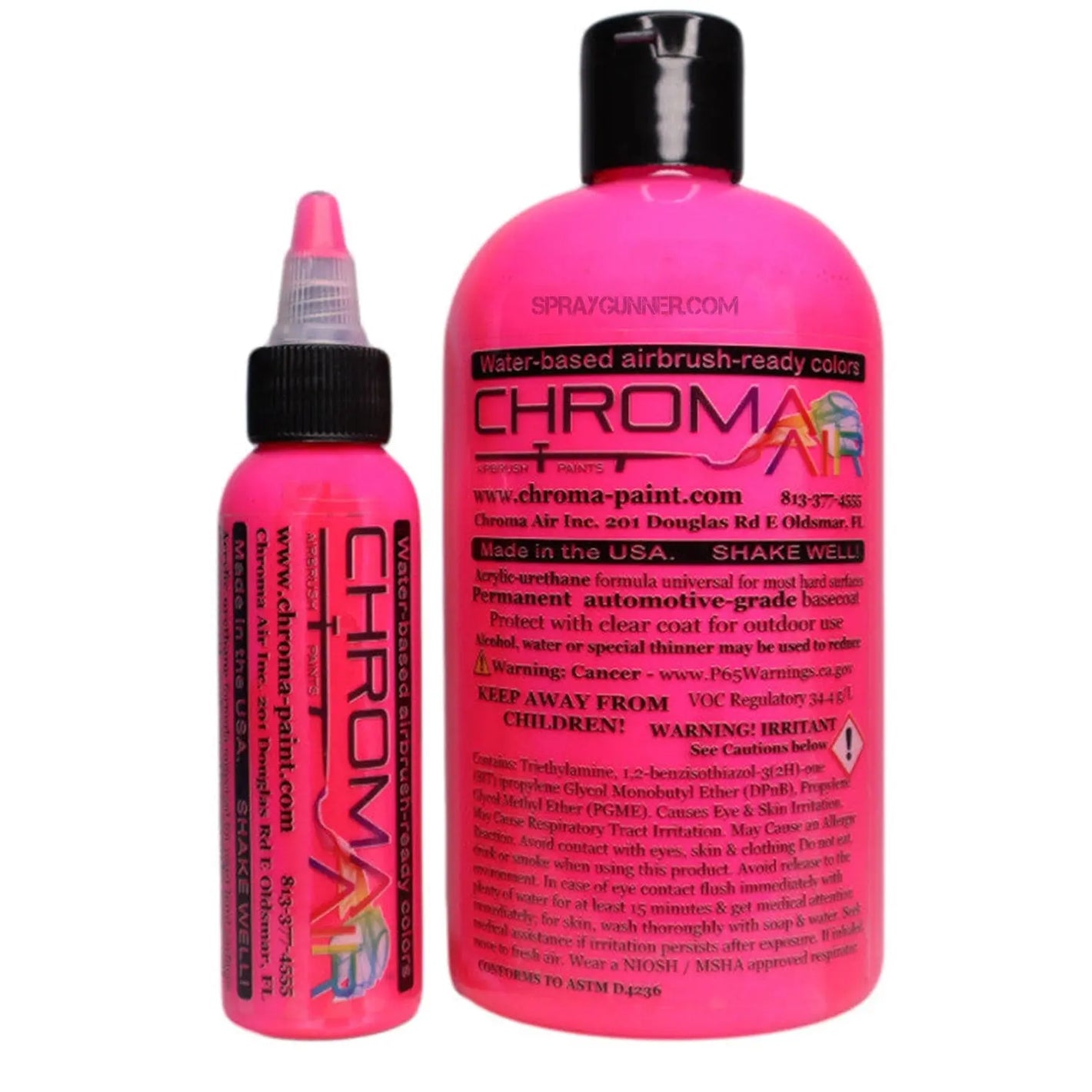 ChromaAir Paints: Fluorescent Pink ChromaAir Paints