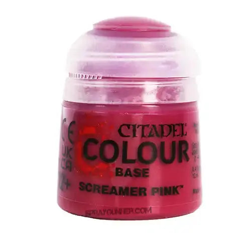 Citadel Colour: Base SCREAMER PINK (12ml) Games Workshop