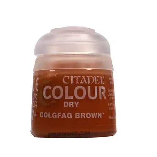 Citadel Colour: Dry GOLGFAG BROWN (12ml) Games Workshop