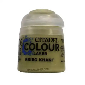 Citadel Colour: Layer KRIEG KHAKI (12ml) Games Workshop