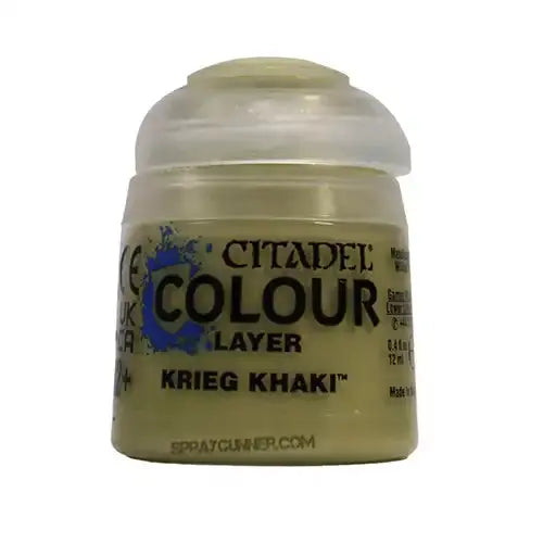 Citadel Colour: Layer KRIEG KHAKI (12ml) Games Workshop