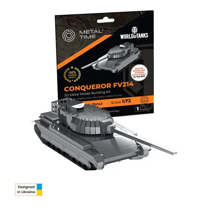 Conqueror FV214 (World of Tanks) Metal Model - SprayGunner