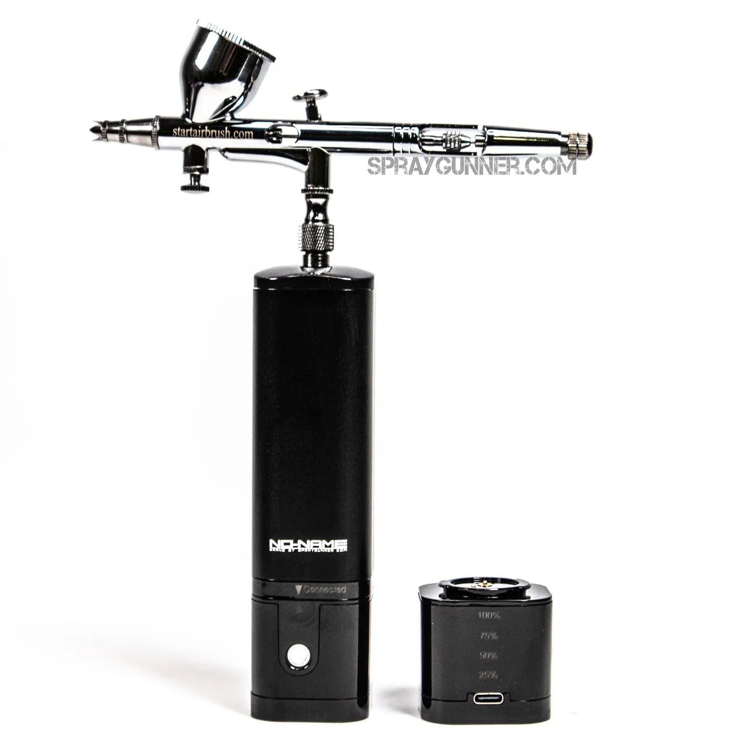 Barber airbrush cordless battery powered compressor with airbrush kit for barbers - SprayGunner