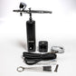Barber airbrush cordless battery powered compressor with airbrush kit for barbers - SprayGunner