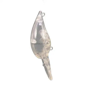 Crank Bait Clear Unpainted Plastic Fishing Lure (Long Tail) NO-NAME brand