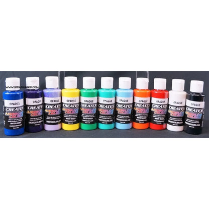 Createx Airbrush Colors Juego de 11 colores opacos