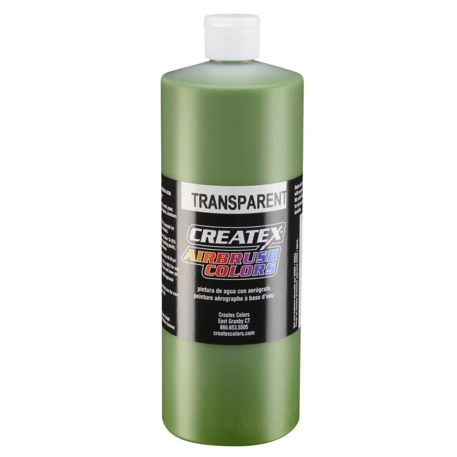 Createx Airbrush Colors Transparent Leaf Green 5115 Createx