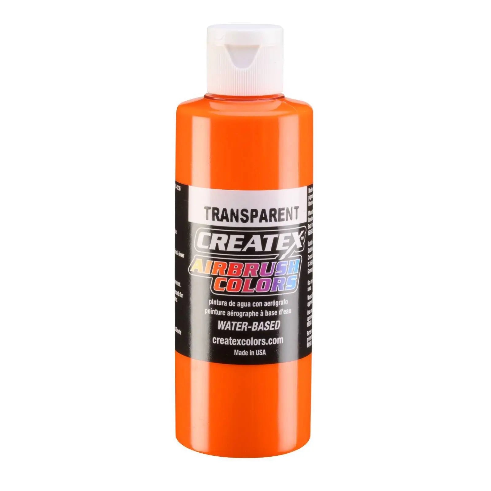 CREATEX Classic Airbrush Farbe Transparent – Sunset Red 5118 | Wasserbasiert Für Textil, Leder, Holz & Mehr | Ungiftig & Vielseitig Einsetzbar