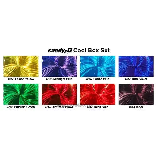 Createx Candy Color Createx Colors candy2o 2oz Box Set Cool by Createx - SprayGunner
