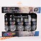 Createx Illustration Colors Air, Oil and Lead Grisaille Grey Master Set