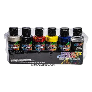 Createx Airbrush Paint Set | Airbrush Paint Set | Spraygunner