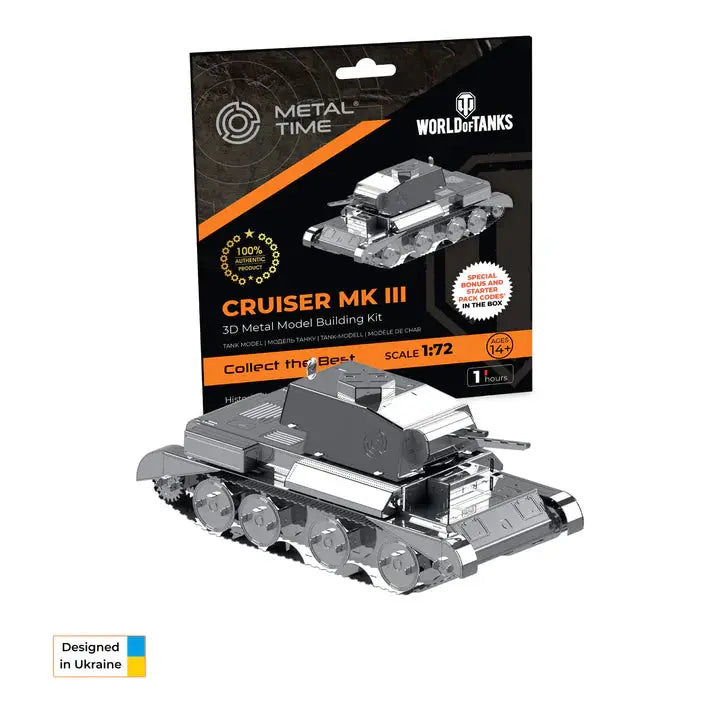 Cruiser MK III (World of Tanks) Metal Model Metal Time Workshop