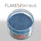 Custom Creative Flake: Sky Blue