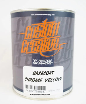 Pinturas creativas personalizadas: Amarillo cromo 1 litro (33,8 oz)