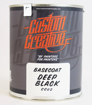Custom Creative Paints: Deep Black 1 liter (33.8oz)