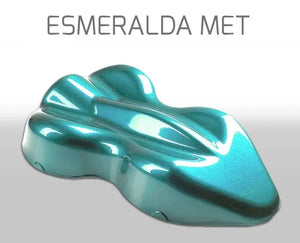 Kundenspezifische Kreativfarben: Smaragdgrün Esmeralda Metallic 1 Liter (33,8 oz)