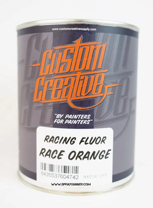Pinturas creativas personalizadas: naranja carrera fluorescente 1 litro (33,8 oz)