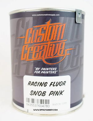 Custom Creative Paints: Flourescent Snob Pink 1 liter (33.8oz)